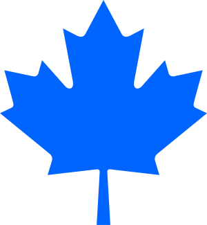 File:Conservative maple leaf, blue.svg - Wikipedia