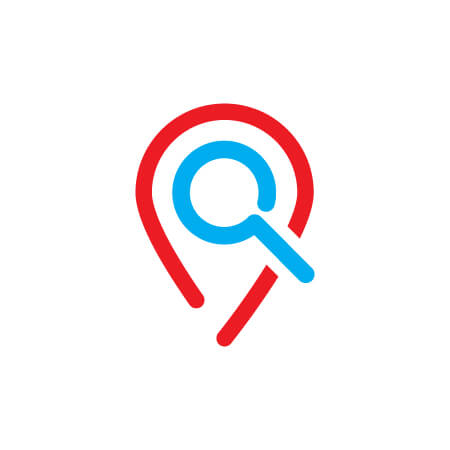 Buy Pin Location Search Logo Template Design Vector