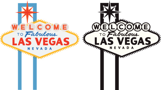 Welcome To Fabulous Las Vegas Nevada Sign Clip Art, Vector Images ...