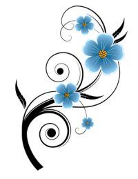 1000+ images about Cute tattoos | Forget Me Not ...