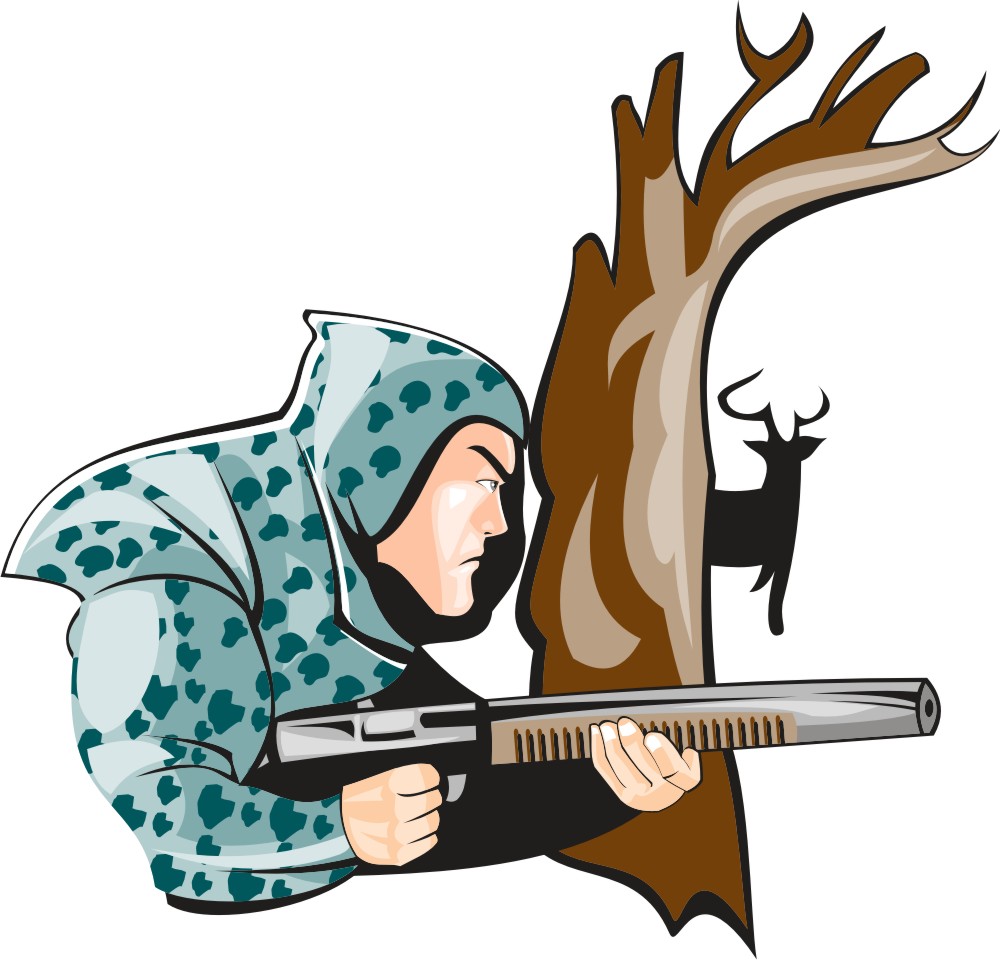 Hunting Clipart Black And White - Free Clipart Images