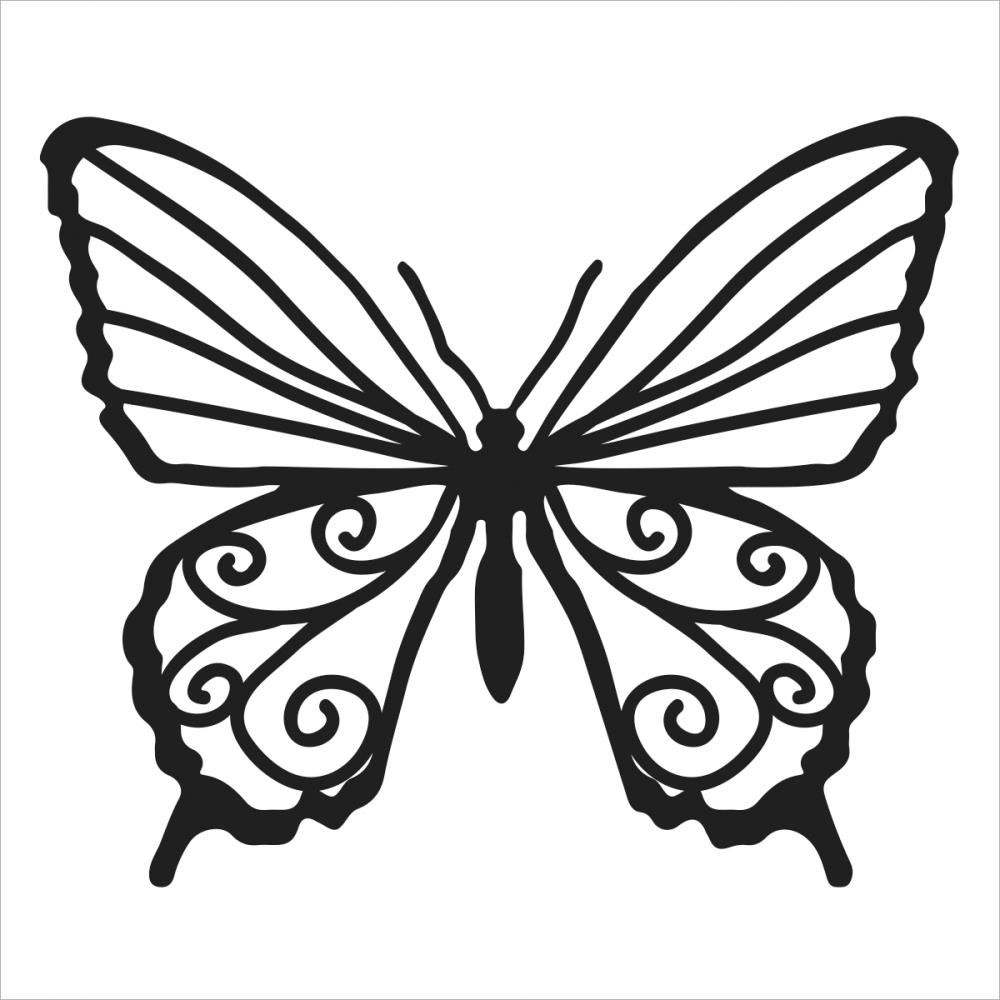 monarch-butterfly-stencil-clipart-best