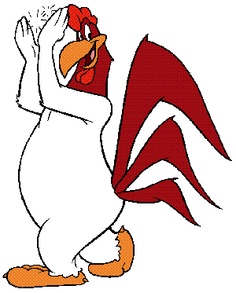 Foghorn leghorn, Cartoon and Roosters