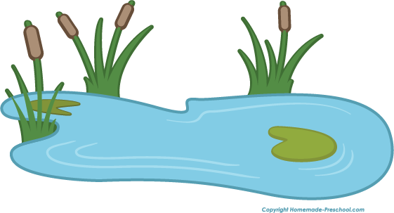 No background frog on lily pad clipart