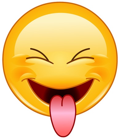 Stick Out Your Tongue - Facebook Symbols and Chat Emoticons
