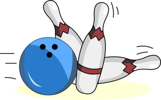 Bowling on clip art bowling pins and bowling ball - Clipartix