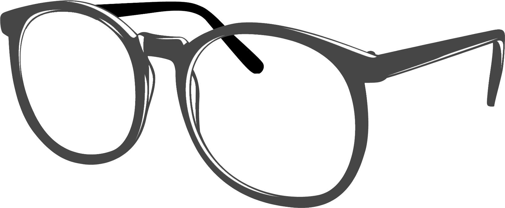 Eye glasses clip art