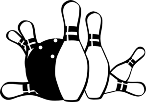 Retro Bowling Pin Clipart - Vergilis Clipart