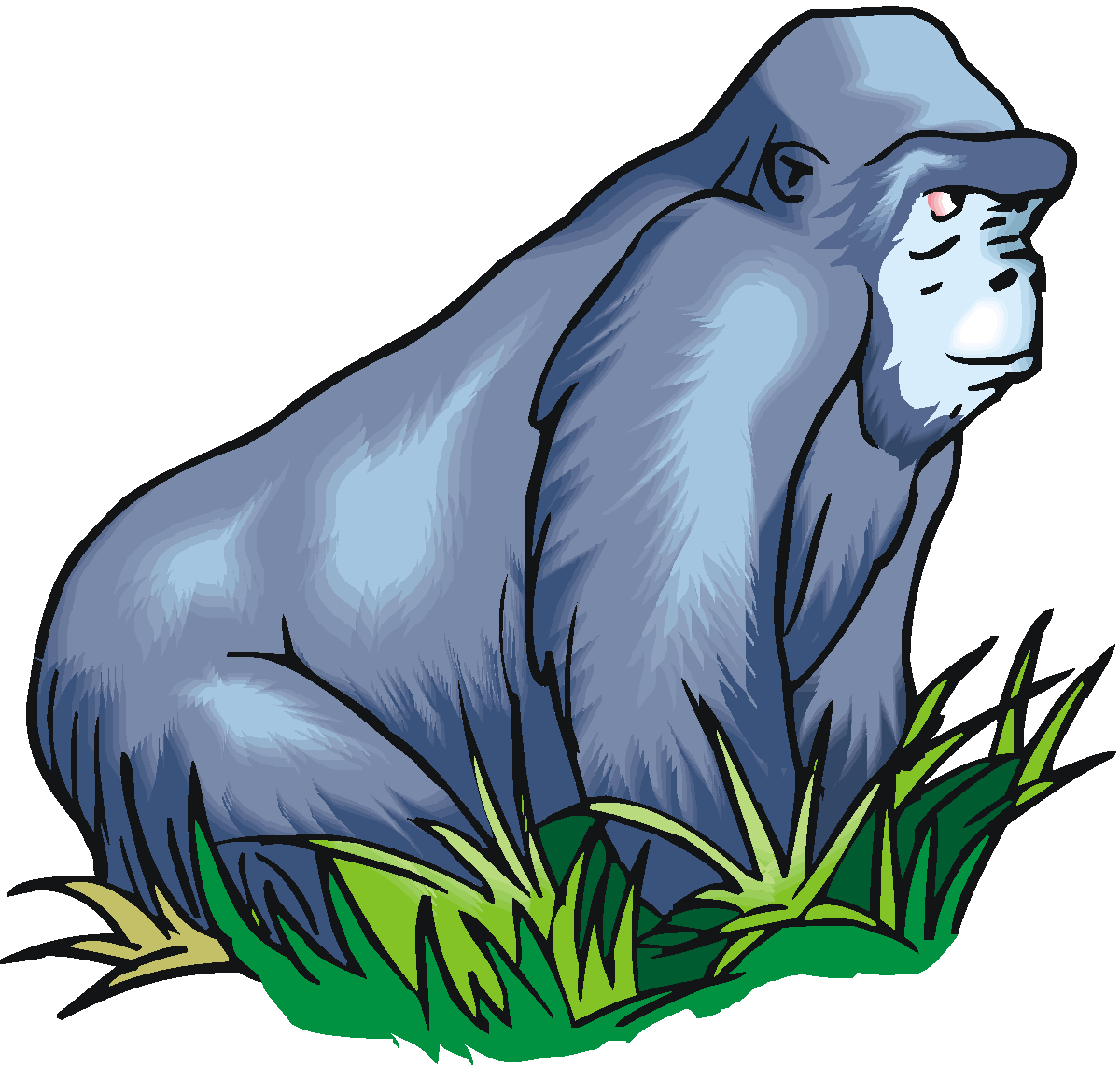 Ape Animated Clipart