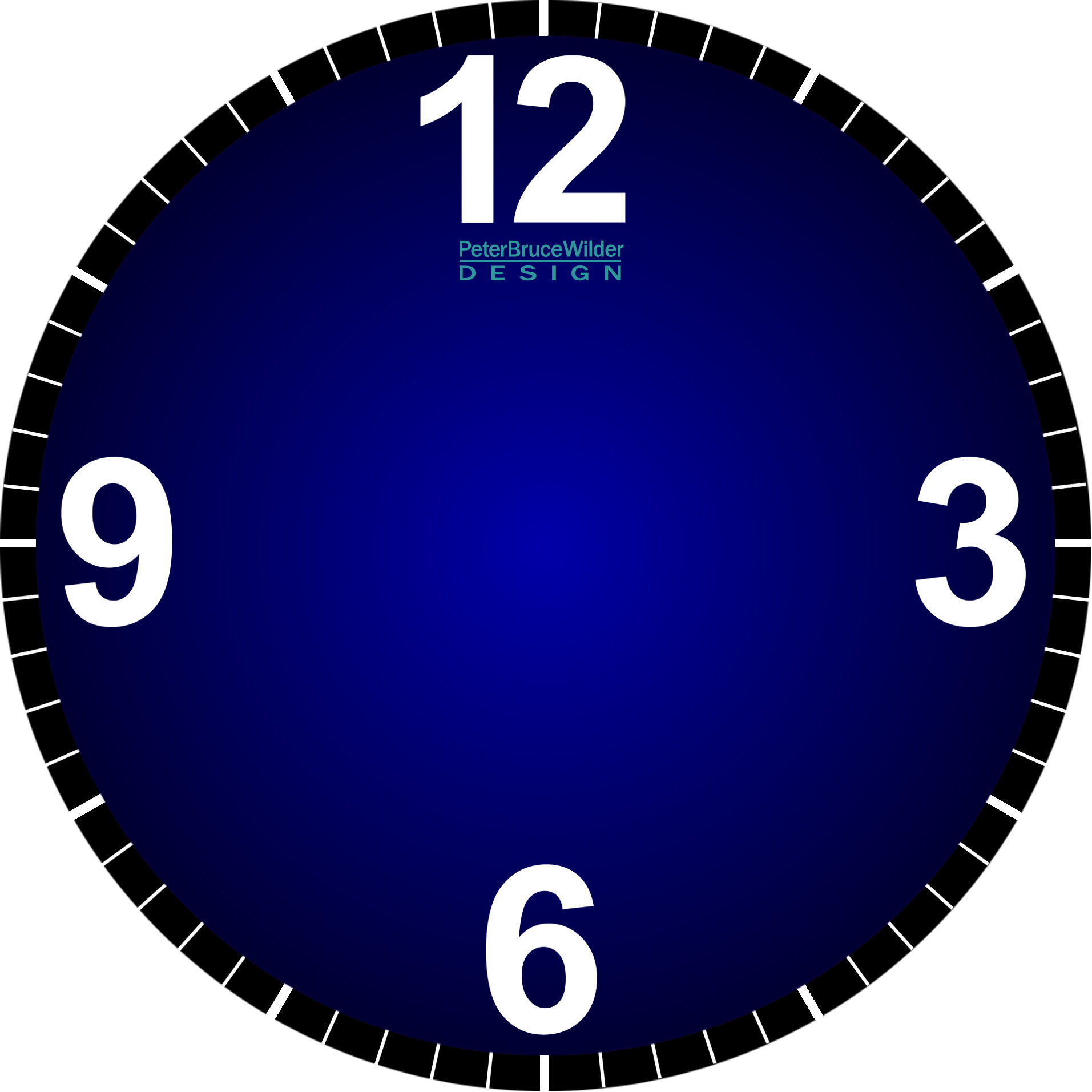 Wall Clock Without Hands