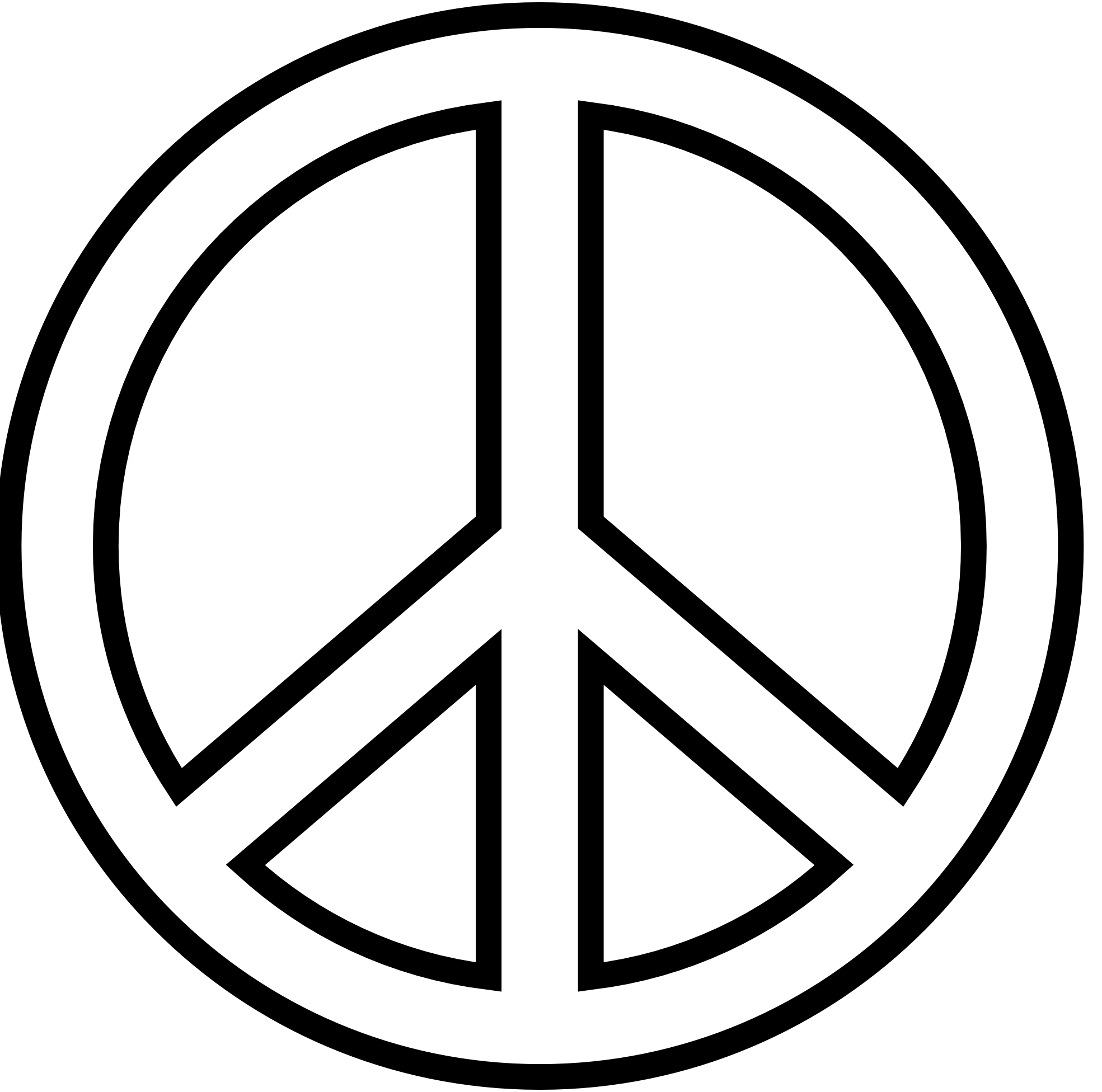 Vector Peace Sign Clipart Best