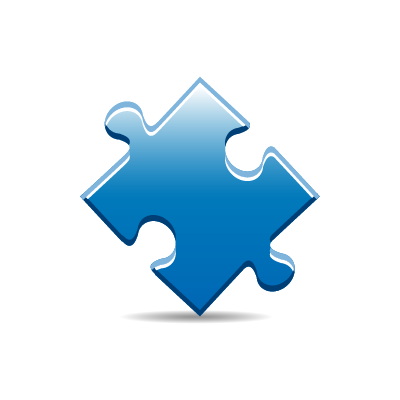 puzzle_08, blue, puzzle, icon, 256x256 | designdownloader.