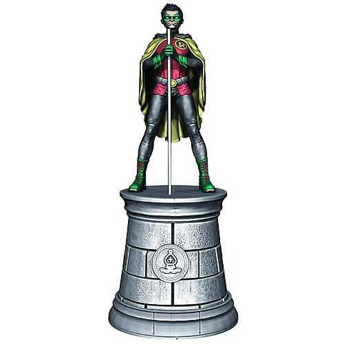 DC Superhero Robin Bishop Chess Piece with Magazine - Eaglemoss ...