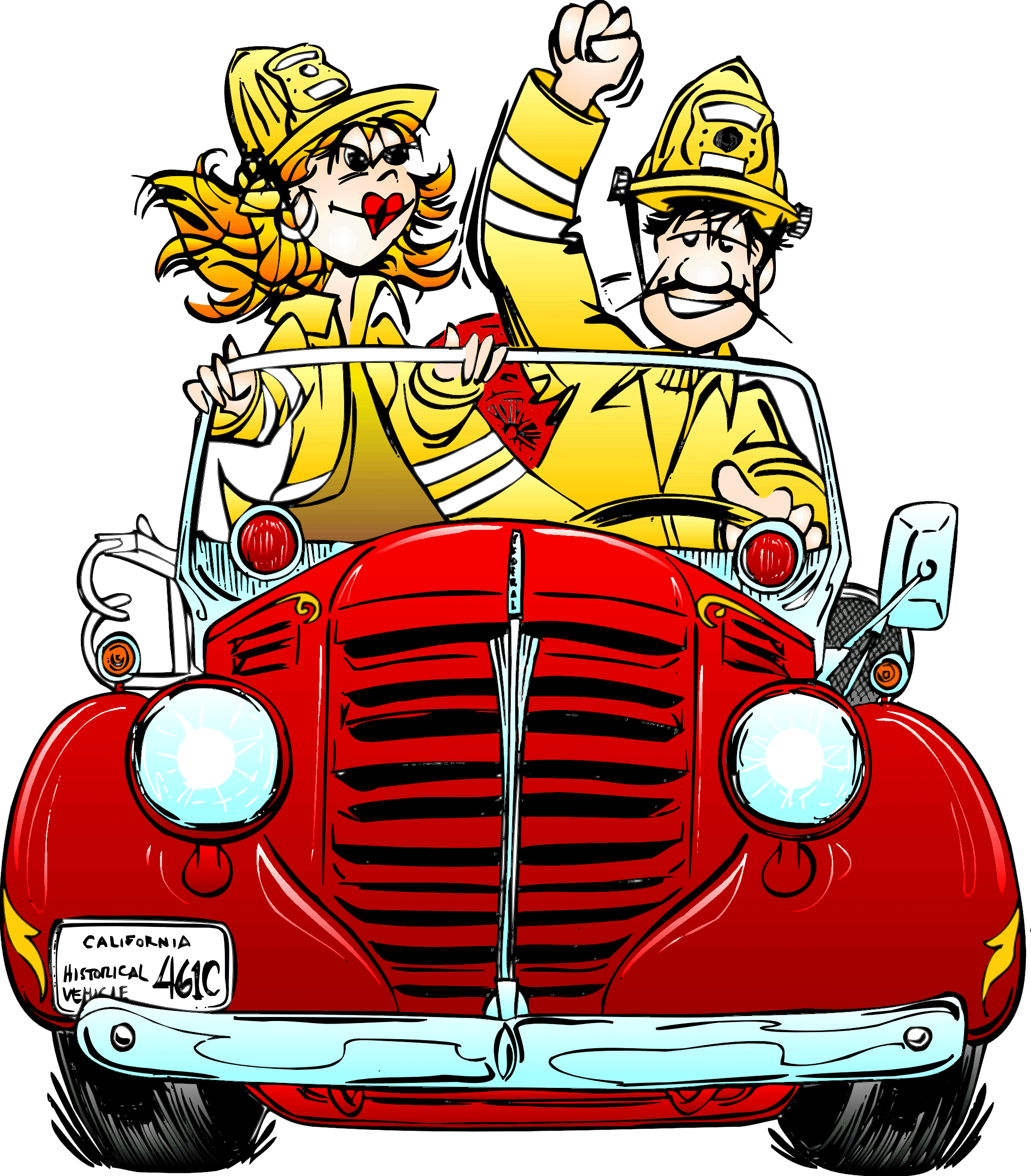 Fire Truck Cartoon - ClipArt Best