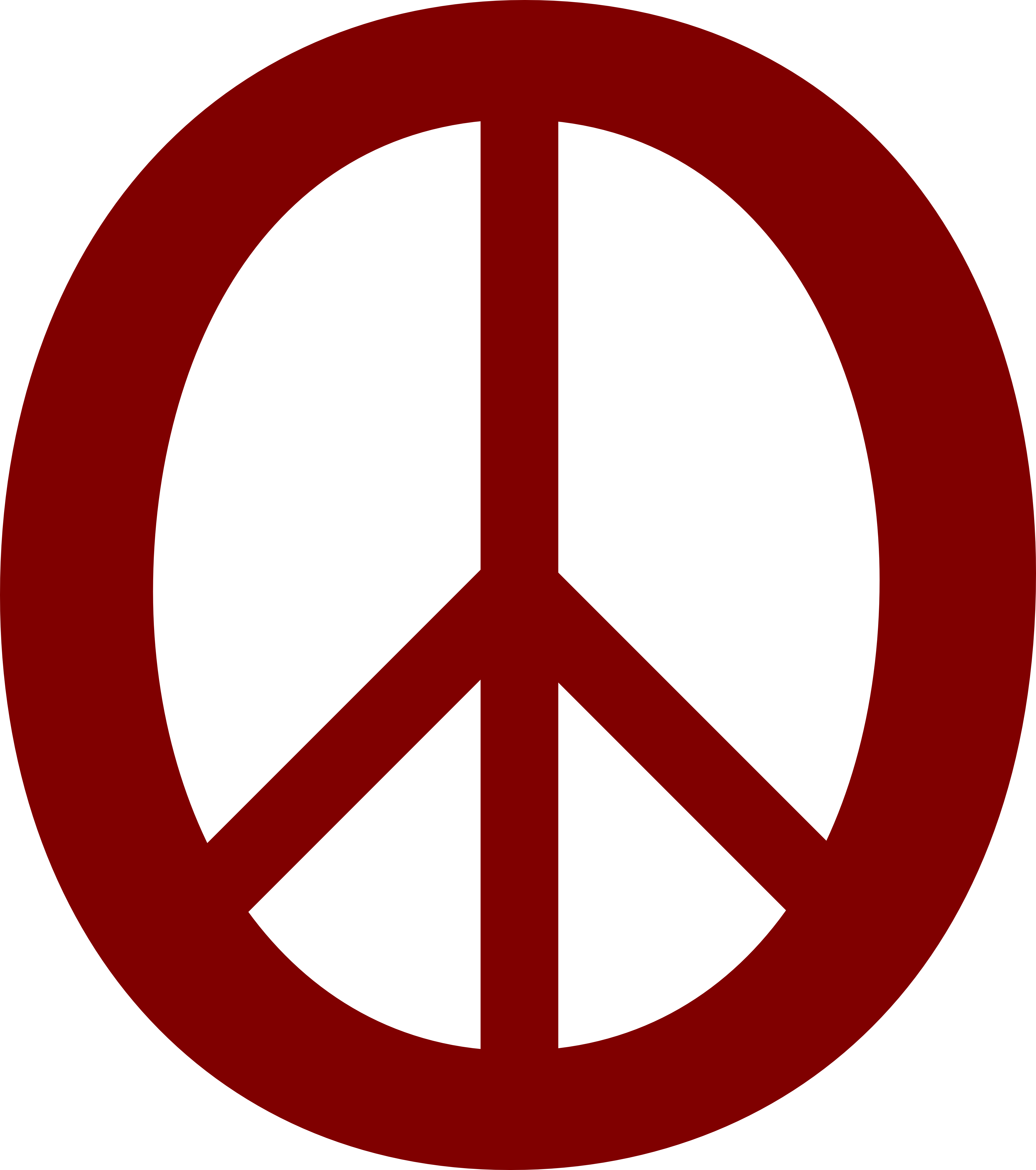 Maroon Peace Symbol 11 dweeb peacesymbol.org Peace Symbol Peace ...