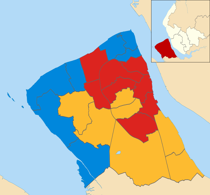 Wirral UK local election 2006 map.svg