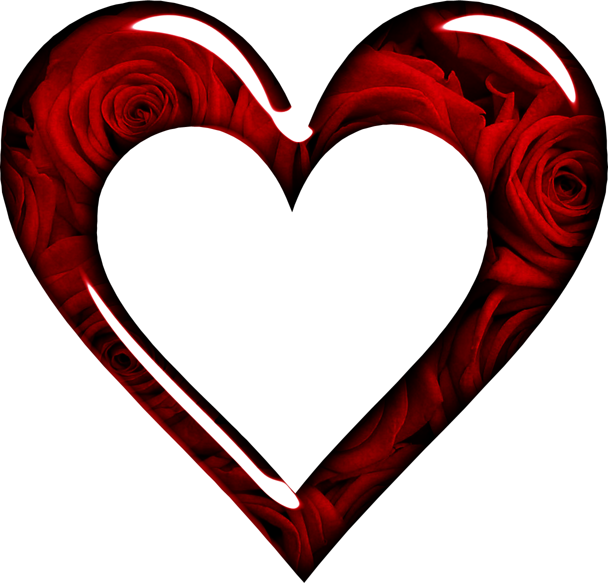 clipart of roses and hearts - photo #20
