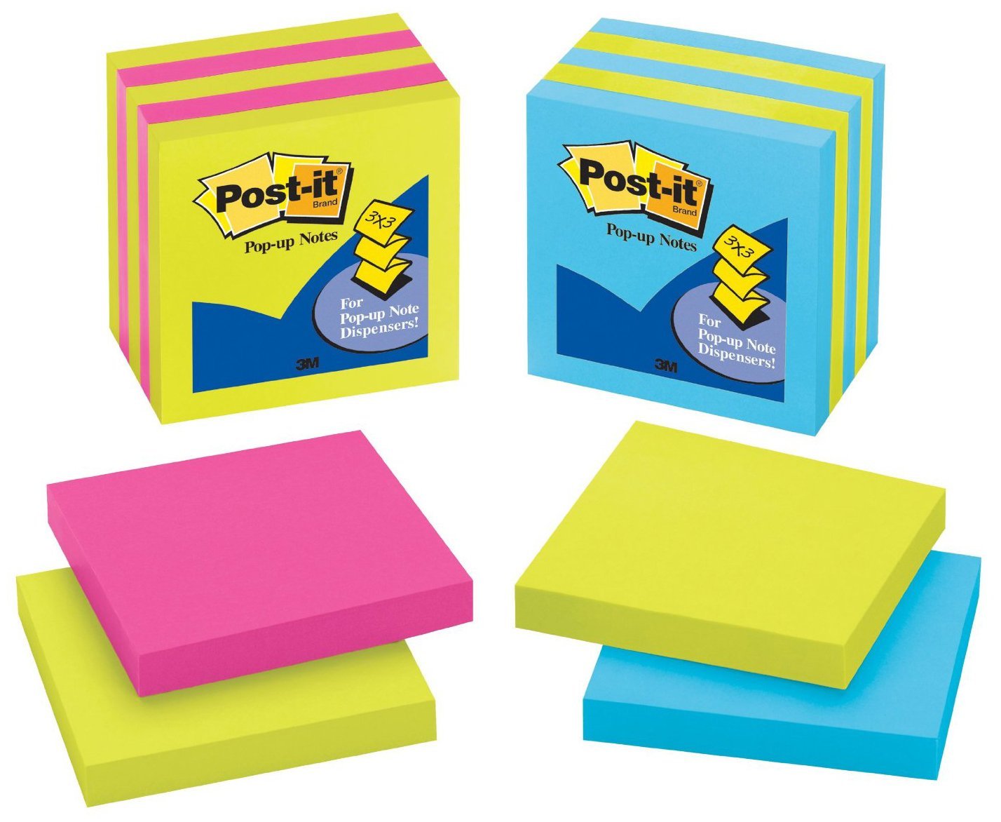 Post-it Pop-up Notes, 100 Sheets per Pad - Free Shipping