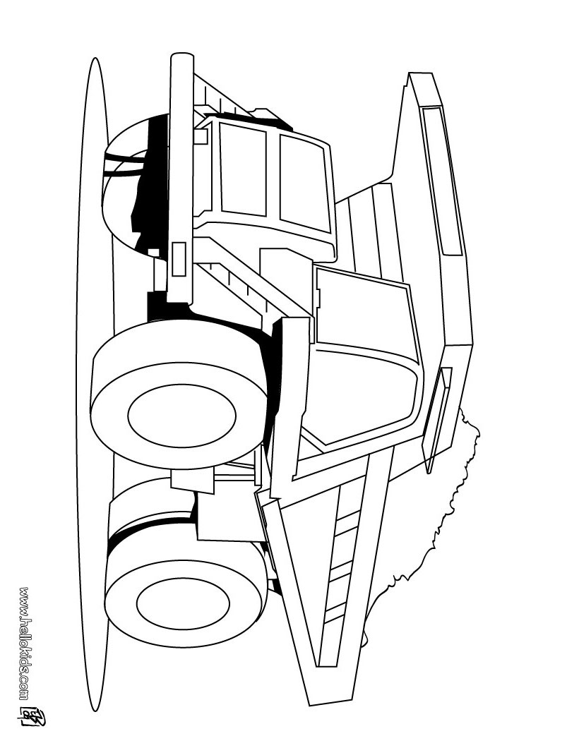 mack coloring pages - photo #28