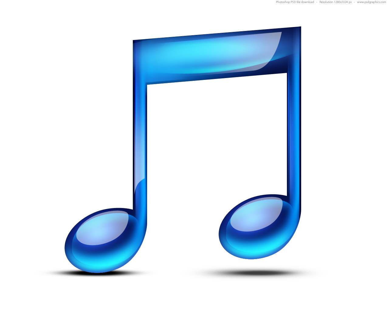 Coloured Single Music Notes - ClipArt Best