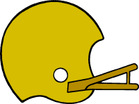 free football helmet clip art