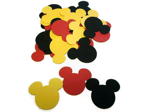 Mickey Mouse We Have Ears... Confetti Kids by MoosesCreations