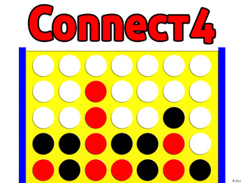 Connect Four PowerPoint Template - Classroom Game