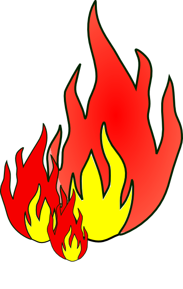 Fire 9 Clip Art - vector clip art online, royalty ...