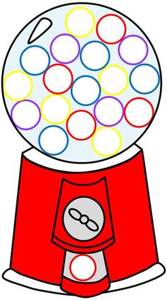 9 Best Images of Bubble Gum Machine Sticker Chart - Bubble Gum ...