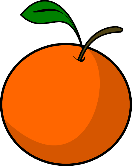 10 Oranges Clipart