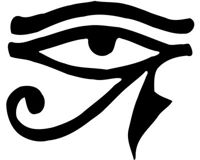 Eye of horus, Symbols and Eye of ra