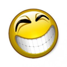 Excited face clipart