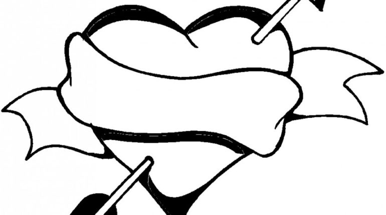 hearts with wings coloring pages hearts with wings coloring pages ...