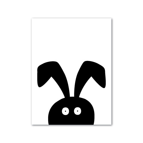 Black And White Bunny Ears - ClipArt Best