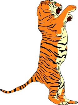 Tiger Cub Paw Clipart