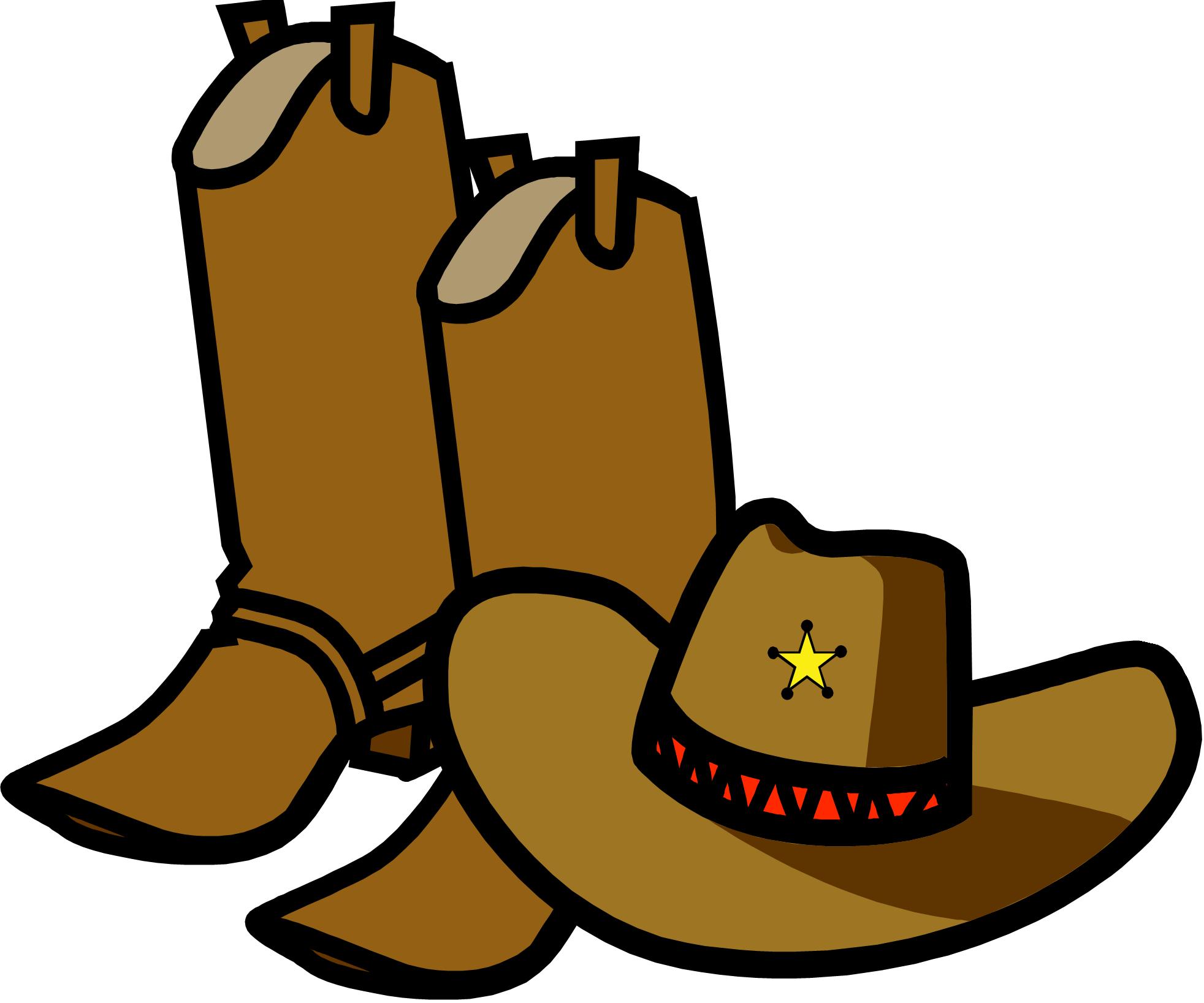 Cartoon Cowboy Boots - Cliparts and Others Art Inspiration