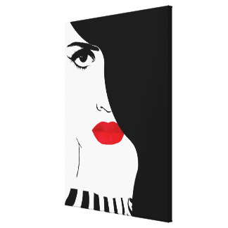 Red Lips Art & Framed Artwork | Zazzle