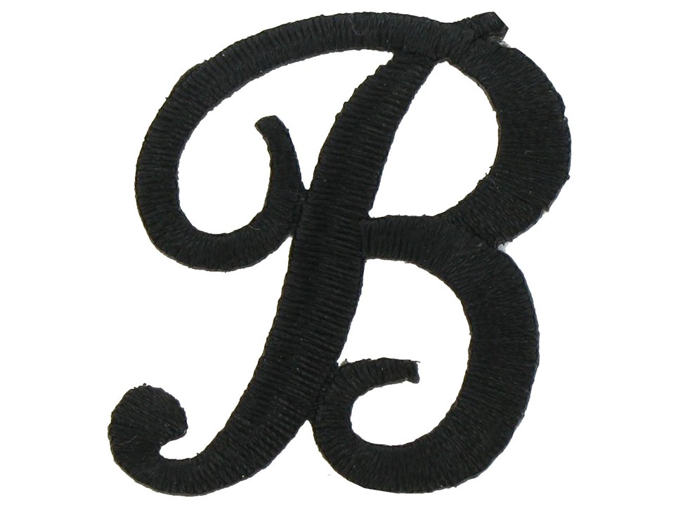 Calligraphic Letter B - ClipArt Best