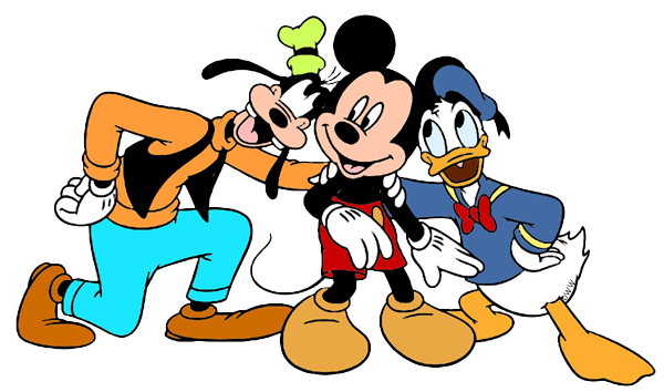 Mickey, Donald and Goofy Clip Art Images 3 | Disney Clip Art Galore