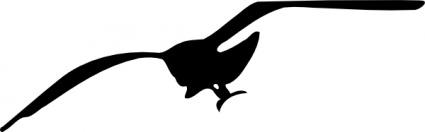 Seagull clip art vector, free vectors