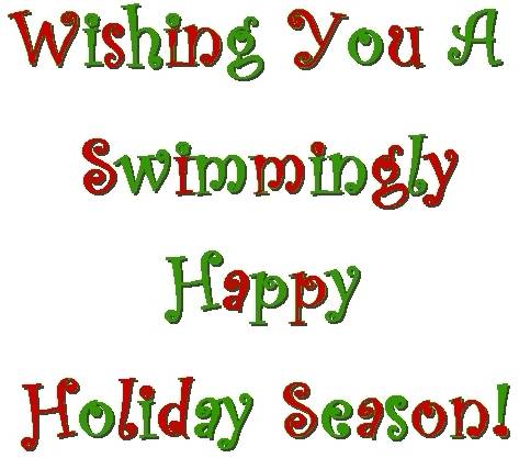 Wishing You A Swimmingly Happy Holiday Season! Greeting - DIY ...