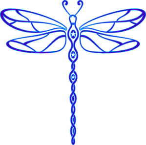 Lisa S Dragonfly clip art - vector clip art online, royalty free ...
