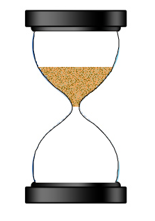 HTML5 Canvas – An egg timer (hourglass) with animated falling sand ...