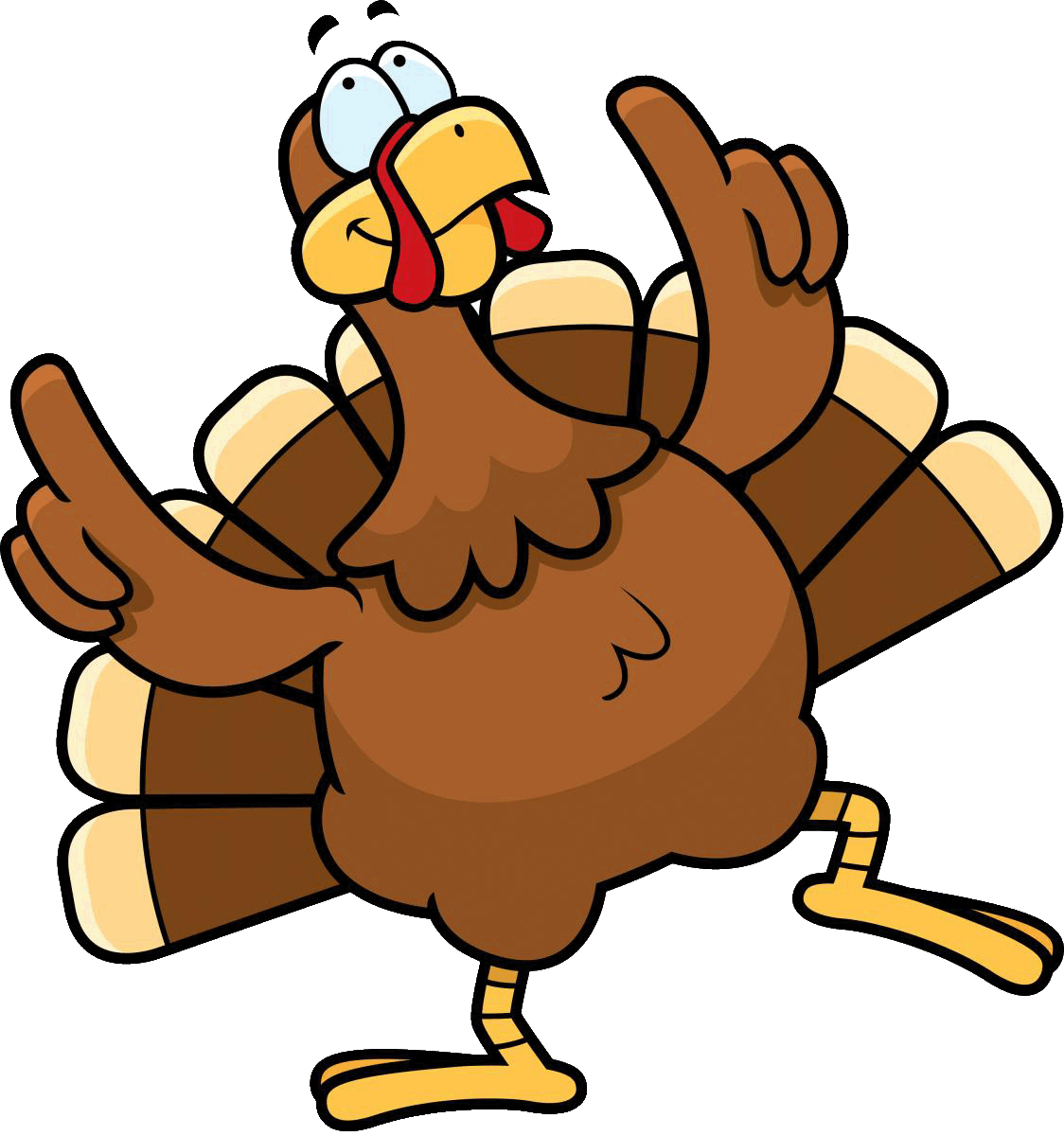 clipart running turkey - photo #49