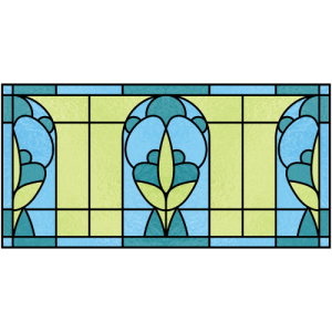 Art Deco Design 14|Art Deco Stained Glass|Stained Glass Film ...