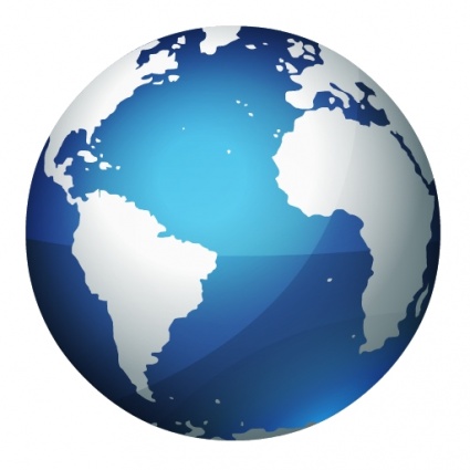 A Picture Of A Globe Of The World - ClipArt Best