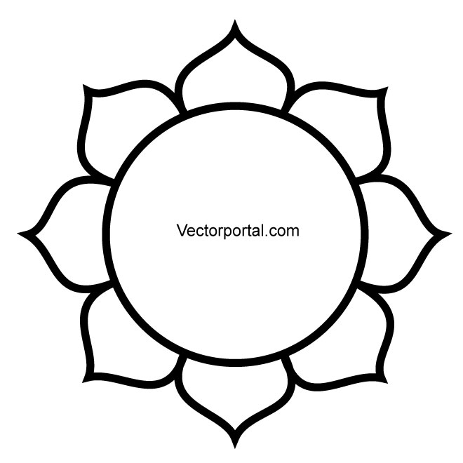 LOTUS FLOWER VECTOR - Download at Vectorportal