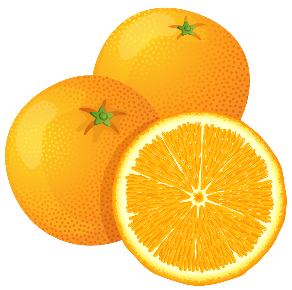 free clipart orange fruit - photo #2