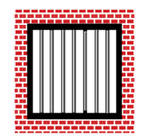 Jail Cell Bars Template Tattoos