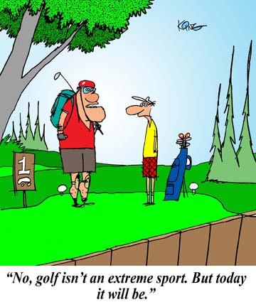 Golf Pictures Cartoons